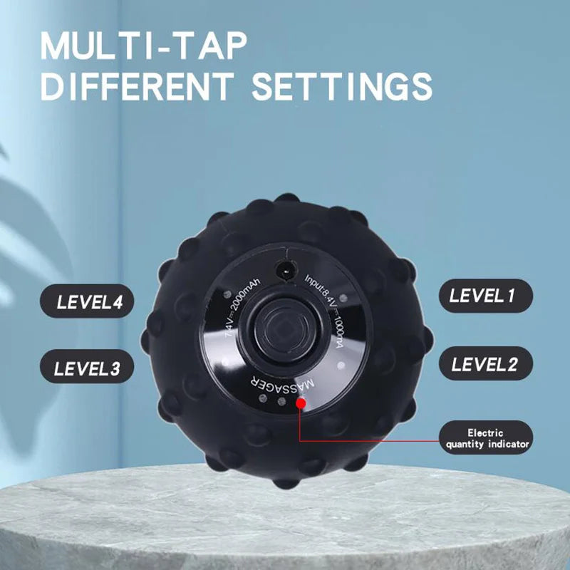 4-Speed Vibrating Massage Ball