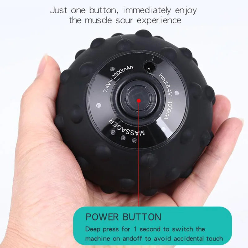 4-Speed Vibrating Massage Ball